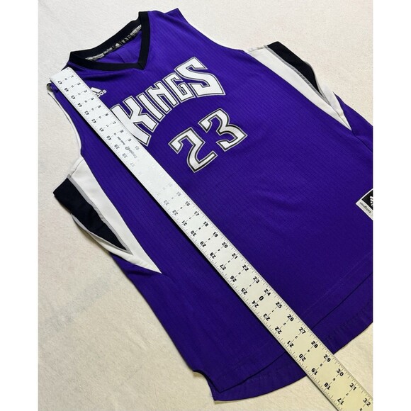 Adidas NBA Swingman Sacramento Kings Purple Jersey Ben McLemore #23 2014 - Picture 9 of 10